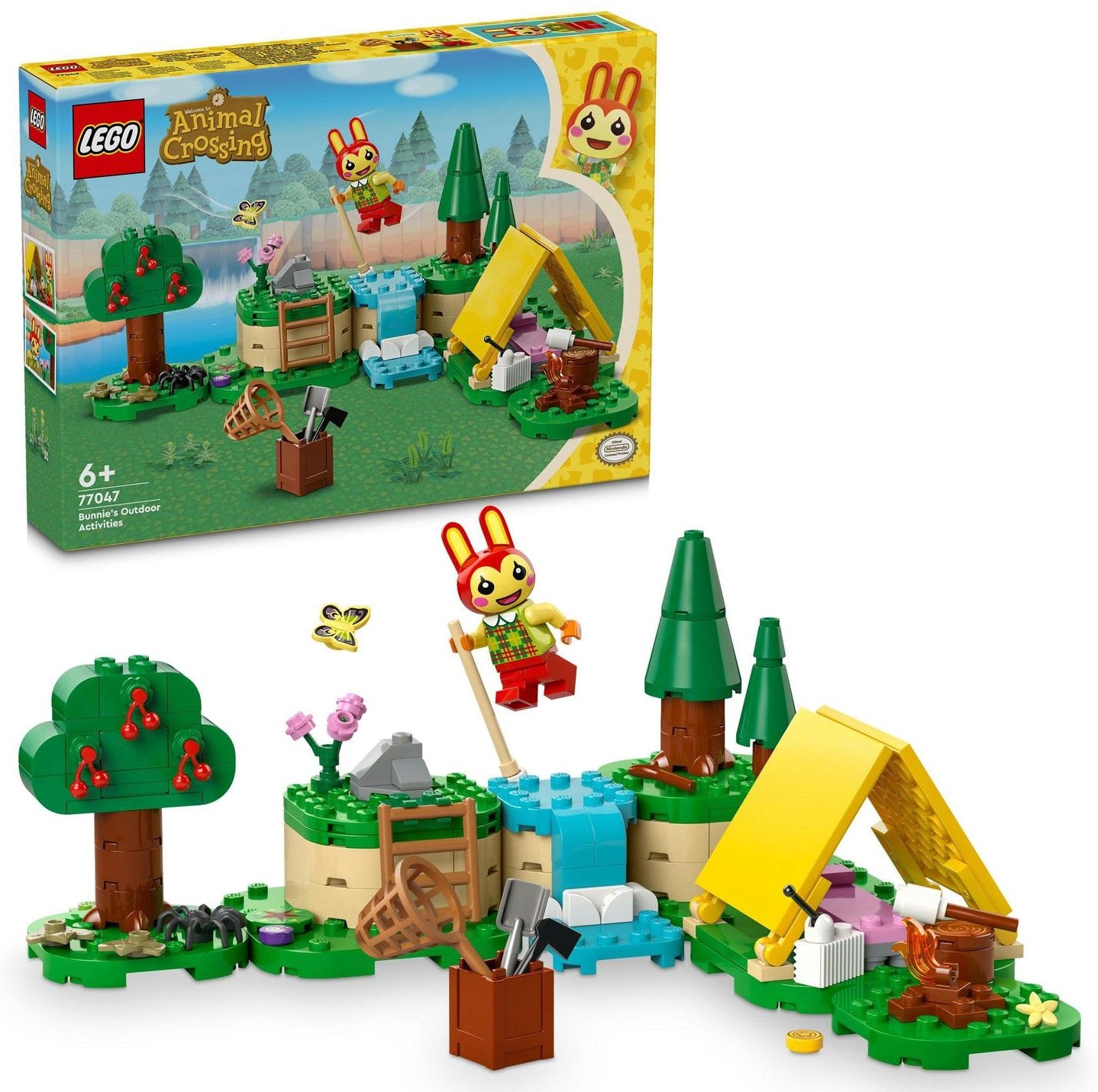 Blocks LEGO Animal Crossing 77047 Outdoor Fun Bunnie