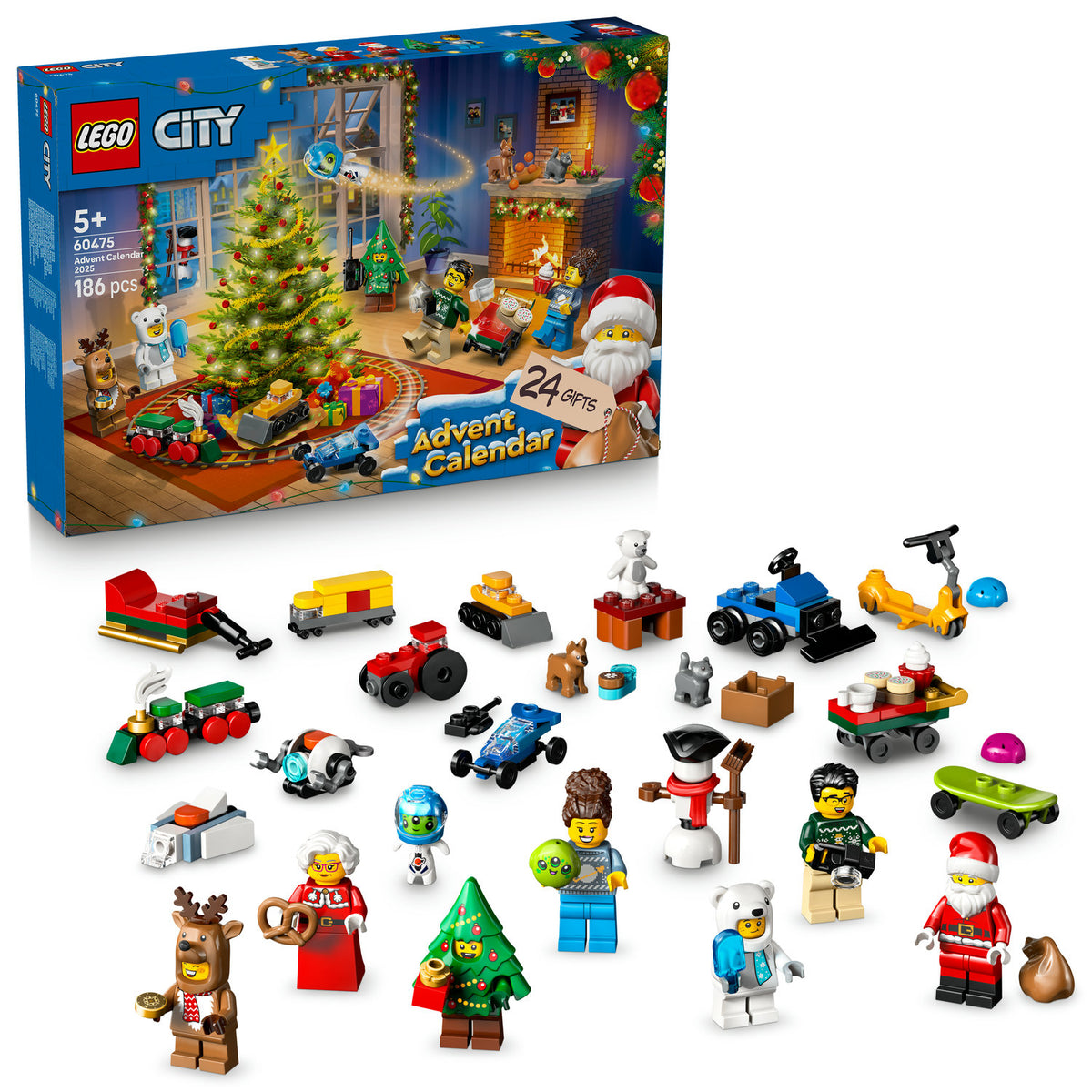 Blocks LEGO CITY 60475 Advent calendar for 2025