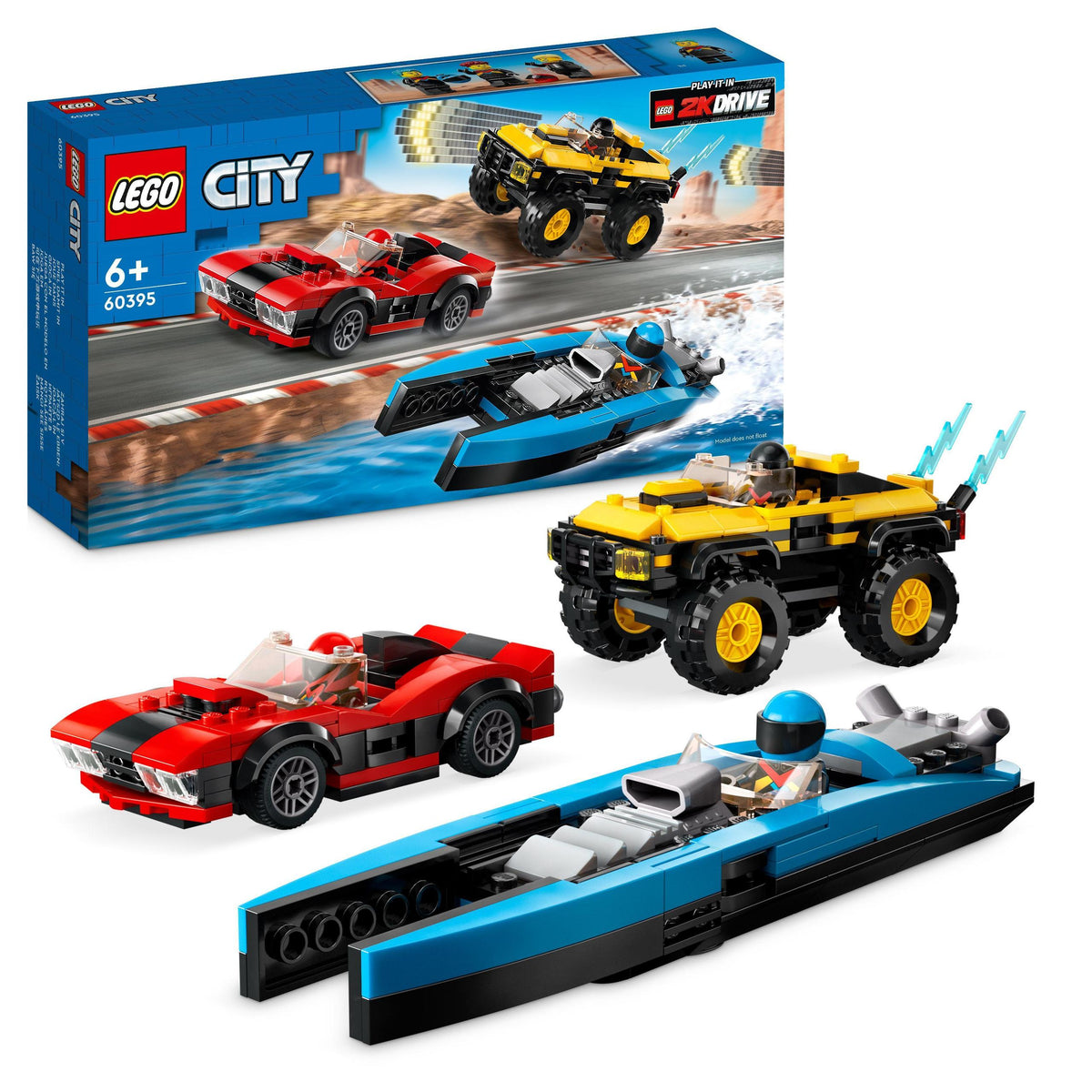 Blocks LEGO City Great racing set 60395