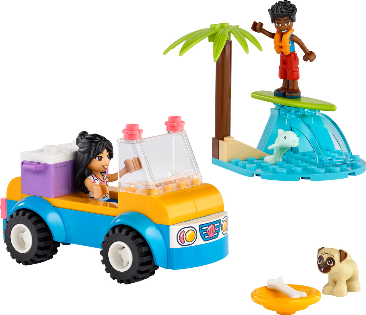 Blocks LEGO Friends 41725 fun with beach rover