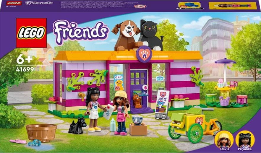 Blocks LEGO Friends Cafe at the hostel 292 elements 6 years + 41699 Packaging status original