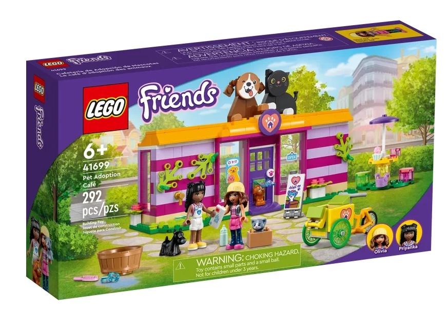 Blocks LEGO Friends Cafe at the hostel 292 elements 6 years + 41699