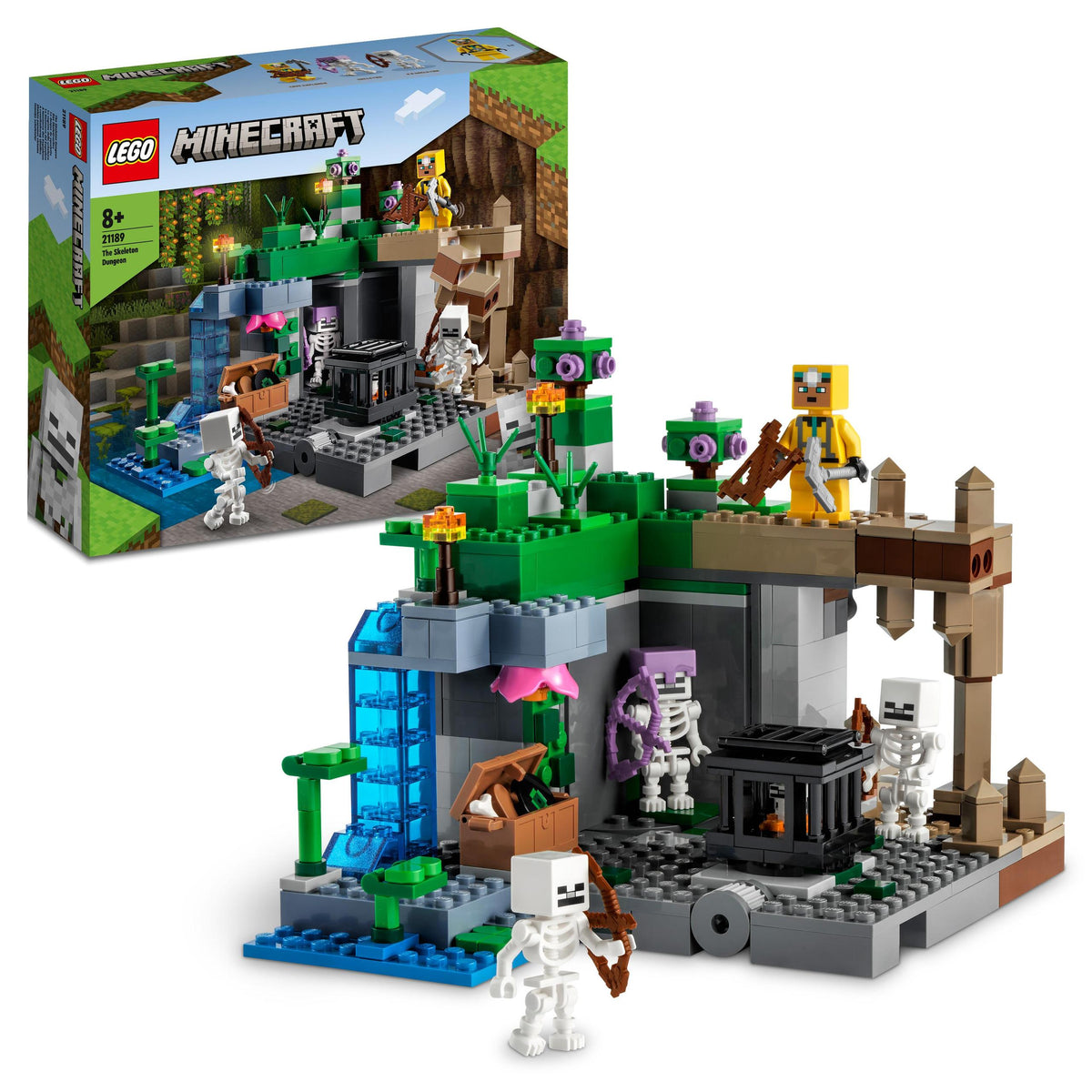 Blocks LEGO Minecraft Dungeon skeletons 21189 364 elements