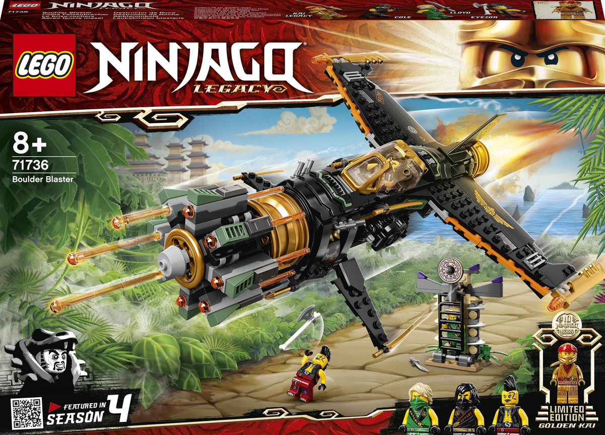 Blocks LEGO Ninjago Rock crusher set 71736