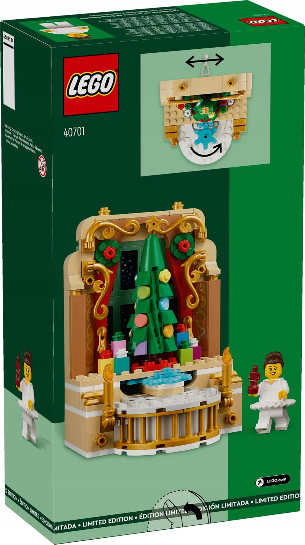 Blocks LEGO dawn 40701 Scene with ballerina and nutcracker Brand LEGO