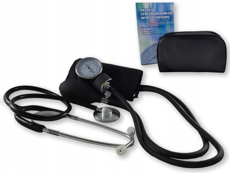 Blood Clock Blood Pressure Monitor HS-50A + Stethoscope Doctor Lifeguard Nurse Medical device yes