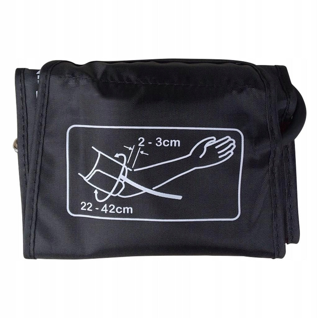 Blood Pressure Cuff Arm Sphygmomanometer Oxford Nylon Sleeve 22-42cm Black Medical device no