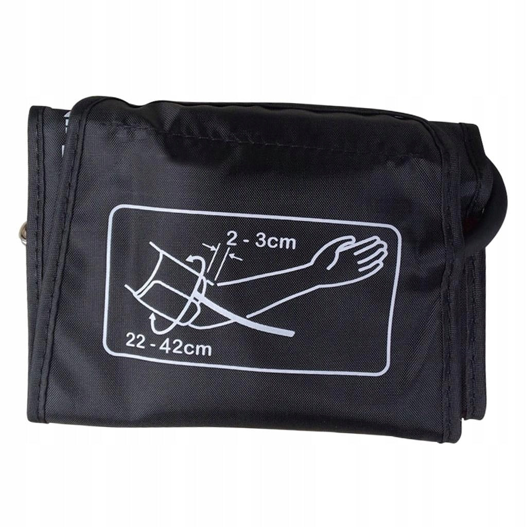 Blood Pressure Cuff Arm Sphygmomanometer Oxford Nylon Sleeve 22-42cm Black Medical device type accessories for a medical device or a product without an intended medical purpose