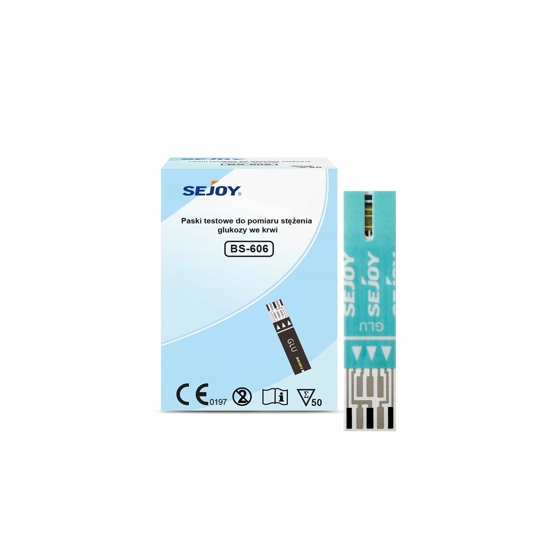 Blood glucose meter SEJOY + 50 strips and 50 lancets Medical device yes