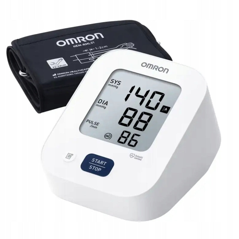 Blood pressure monitor OMRON M2+ LARGE CUFF 22-42 cm Clinical validation