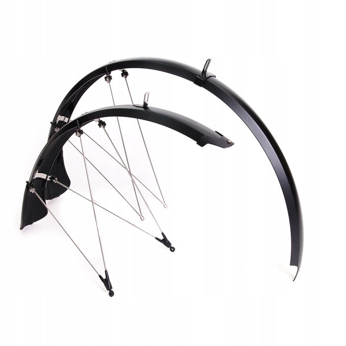 Schutzblechset SKS Bluemels 53mm 28", schwarz 