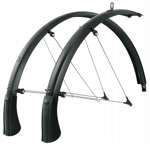 Schutzblechset SKS Bluemels 53mm 28", schwarz 