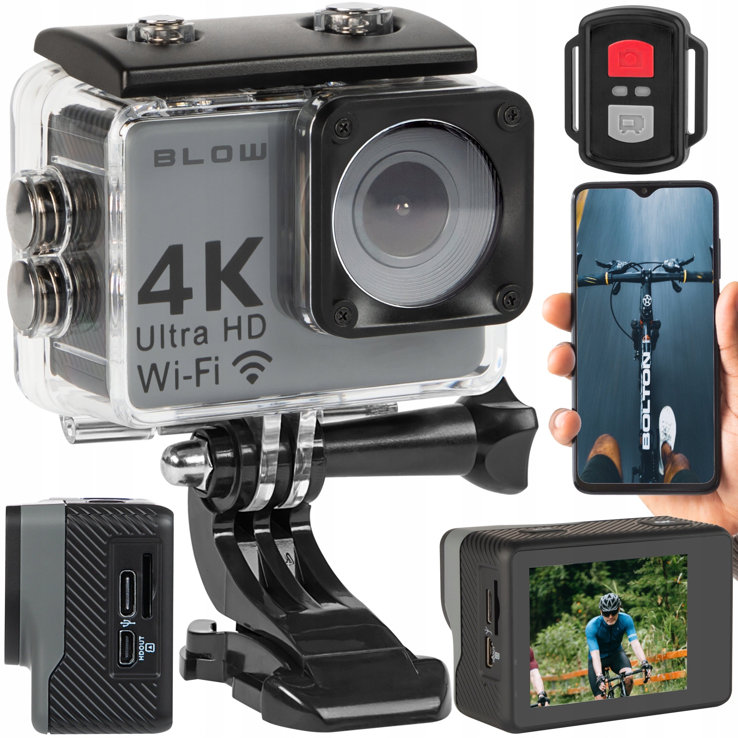 Blow GoPro For You 4K UHD Sports Camera