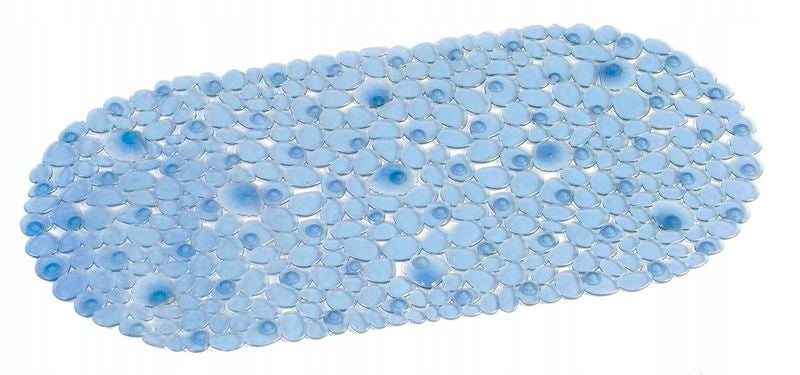Blue Bathroom Mat Length 69 cm
