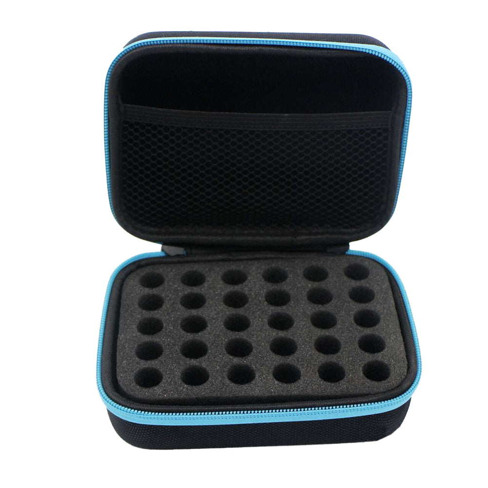 Blue Essential Oil Storage Bag Large Capacity Shockproof Carrier