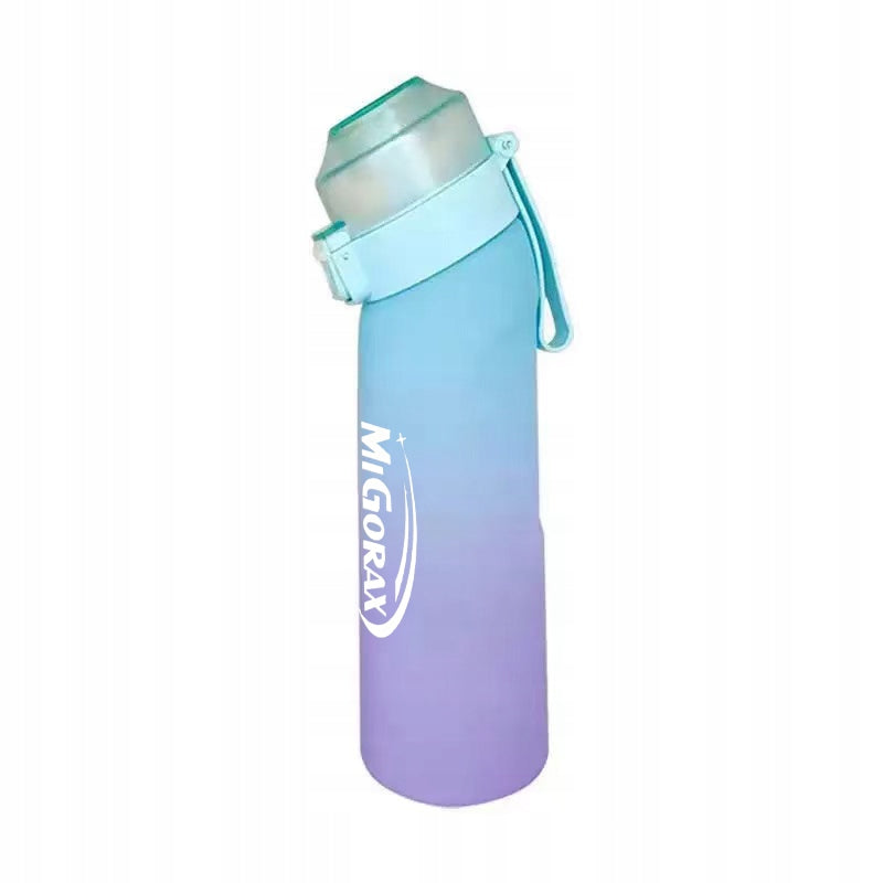 Blue Flavoured Water Bottle 650ml With 7 Fragrance Rings Manufacturer code WO-TK001
