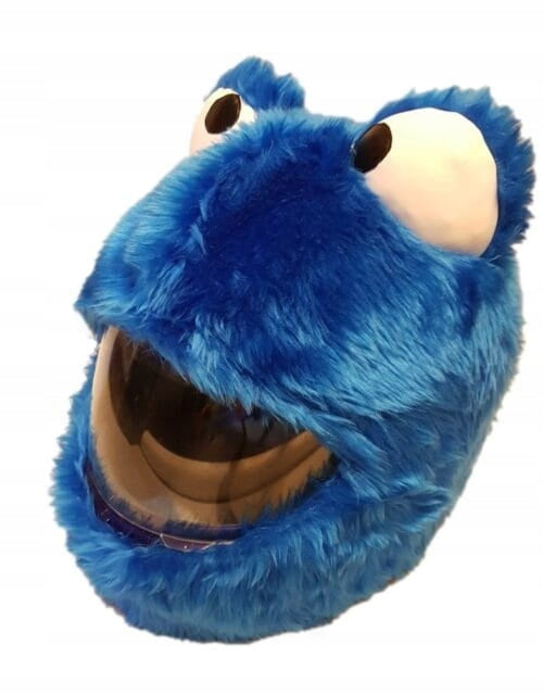 Blue Monster helmet ornament