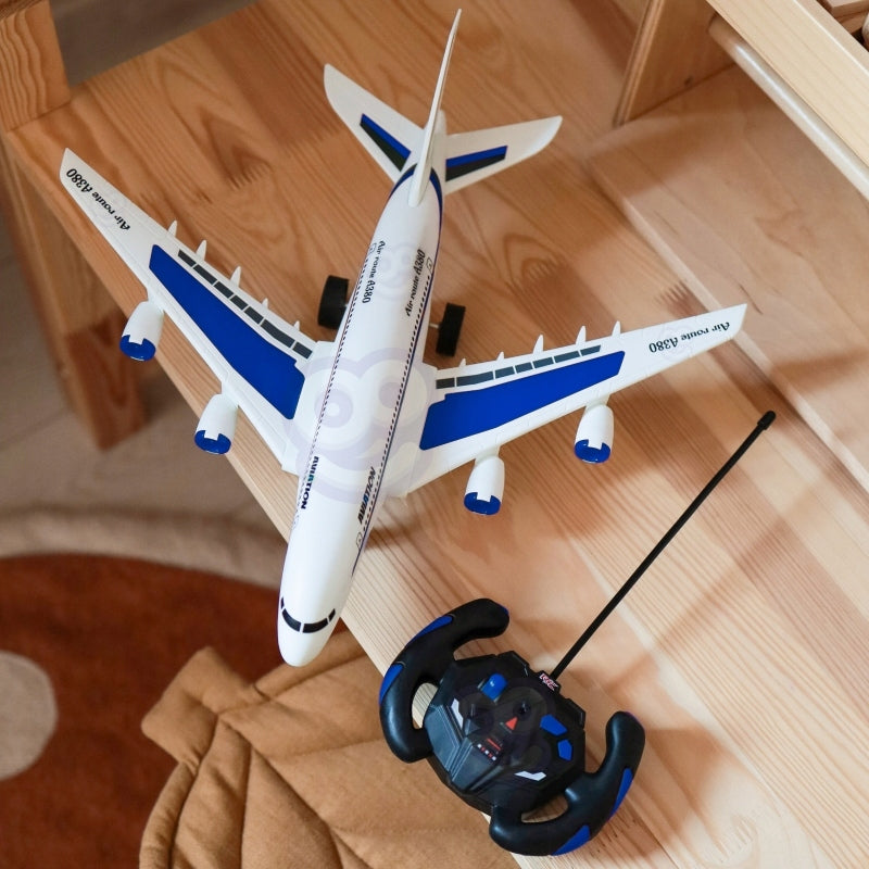 Blue Remote Controlled Passenger Aircraft Airline Woopie Simulator 3+ Manufacturer code 53460