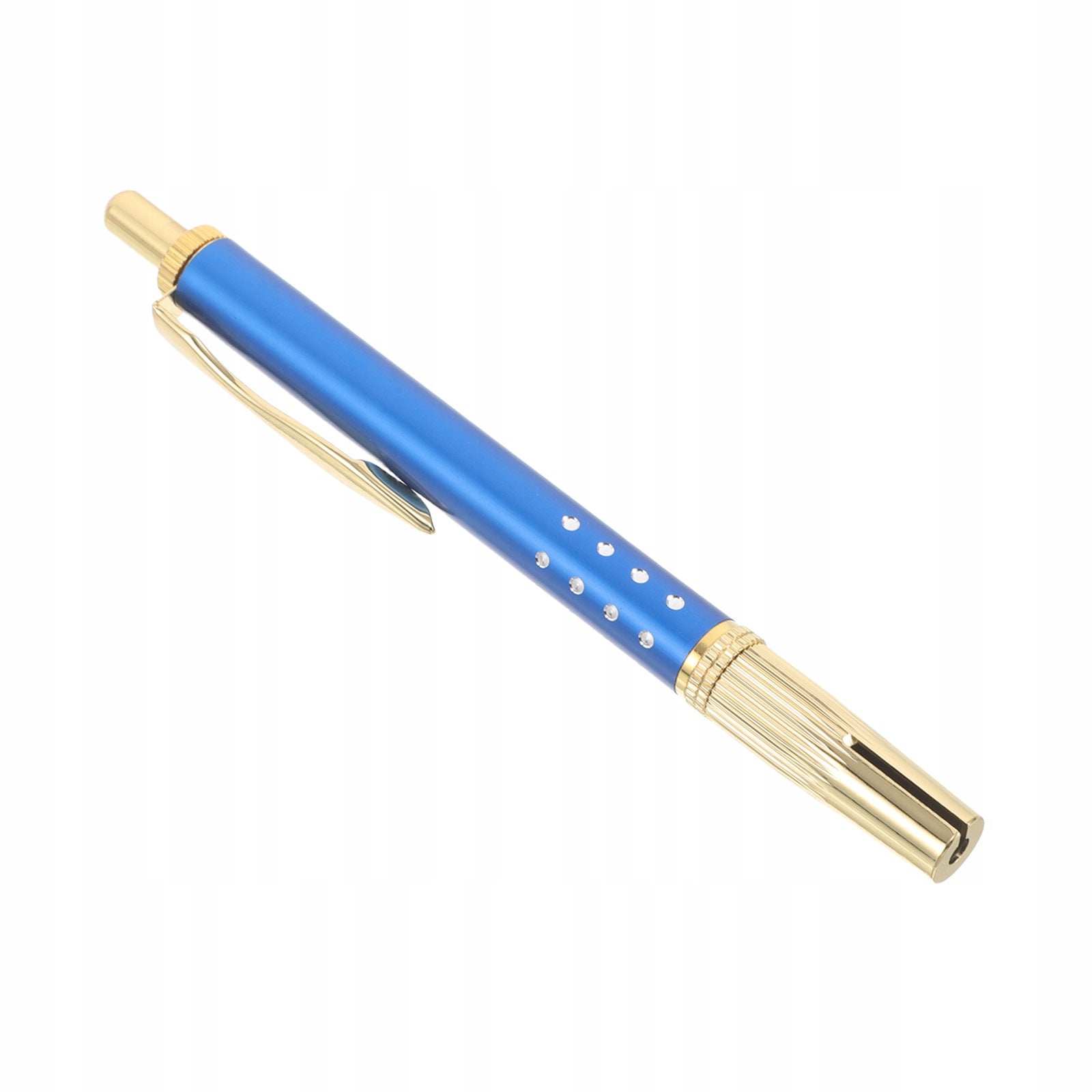 Blue Reusable Diabetic Lancing Pen for Accurate Painless Blood Sampling Medical device yes