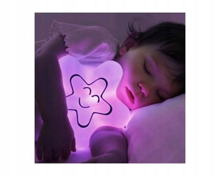 Blue Star bedside lamp for forty weeks Color blue