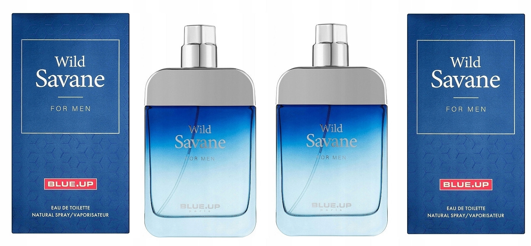 Blue Up Wild Savane 2x100ml EDT MEN SET