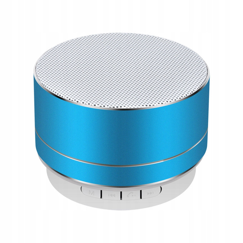 Blue Wireless Outdoor Speakers with 3D Stereo Sound and Dual Pairing