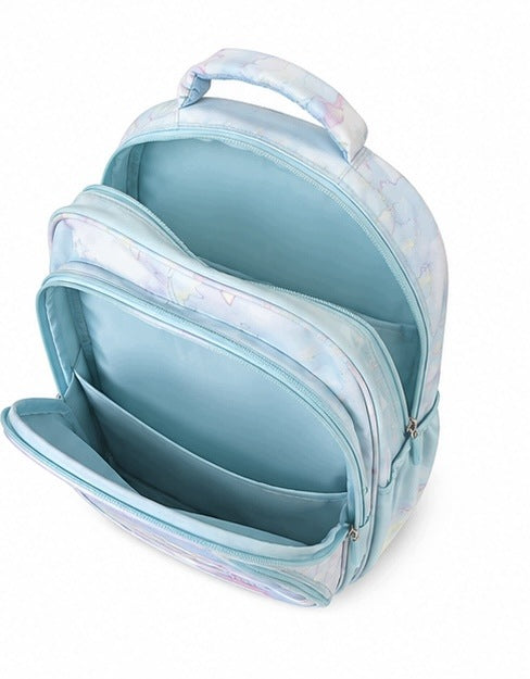 Blue backpack with ponytail Manufacturer code OLD-BP-HORSE-01