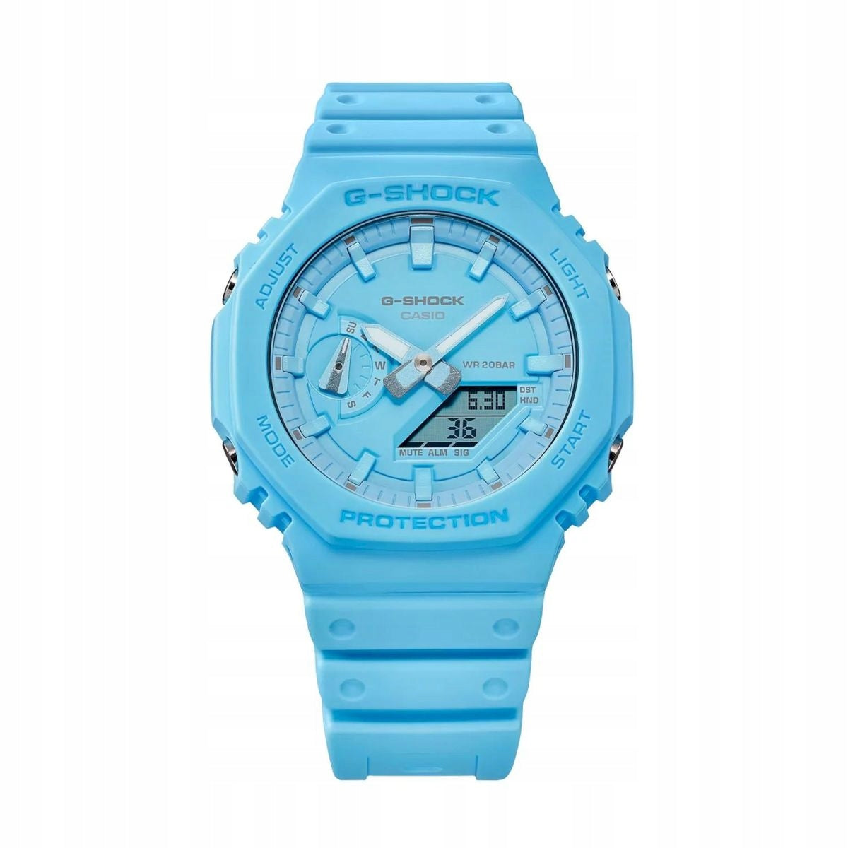 Blue watch Casio G-Shock GA-2100-2A2ER Brand CASIO