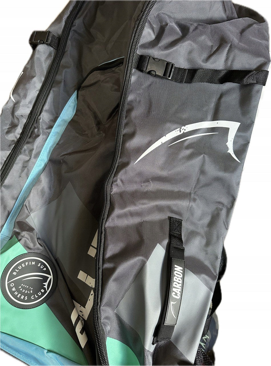 Bluefin carry backpack bag for SUP board kayak on wheels 165 L Length 90 cm