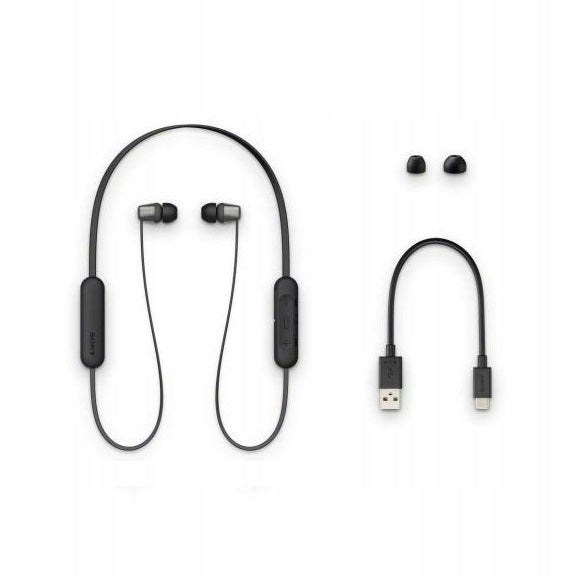 Bluetooth 5.0 In-Ear Neck Headphones Microphone 15h 9mm Black Manufacturer code WIC310B.CE7