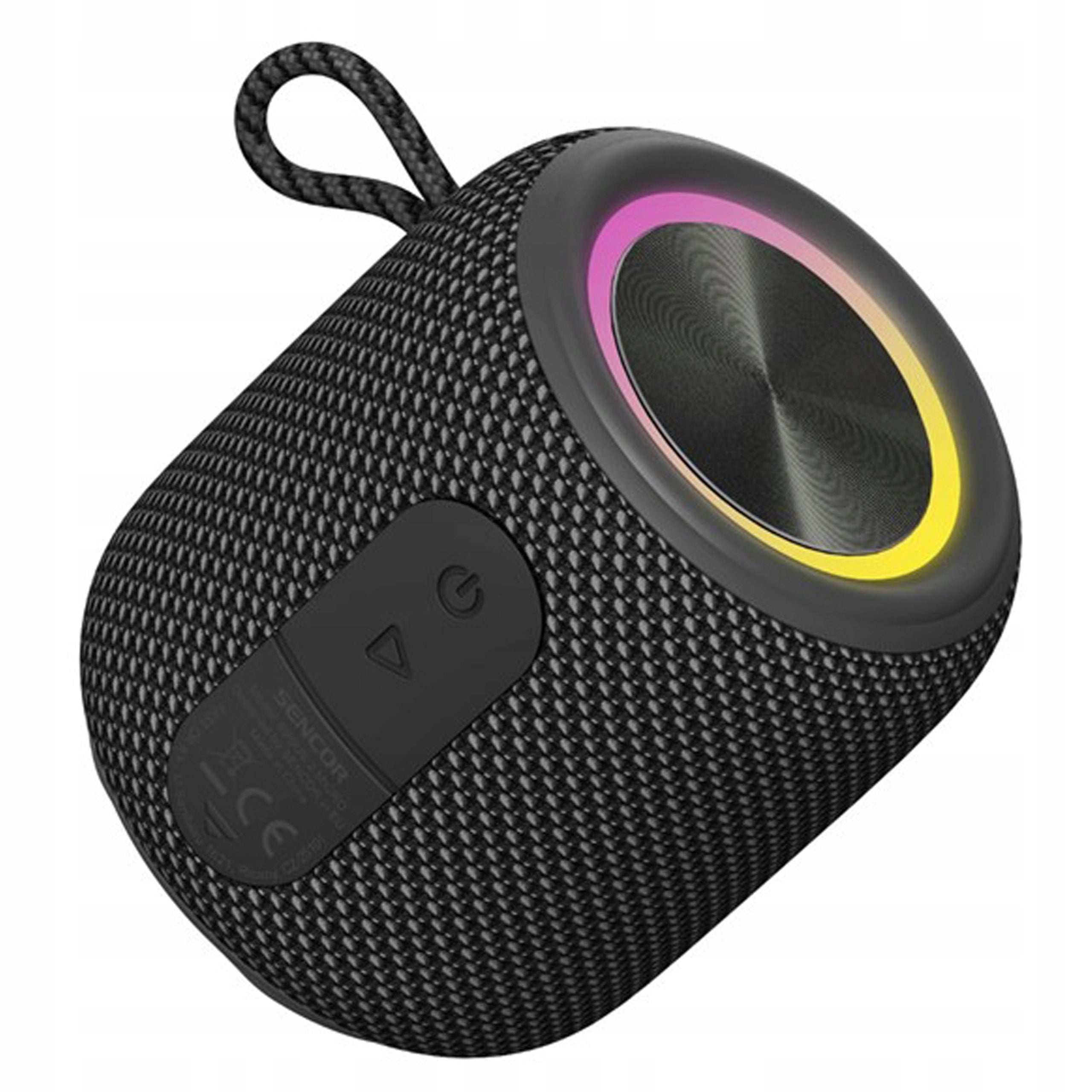 Bluetooth 5.0 Speaker IPX7 WATERPROOF Sencor SIRIUS 2 BLACK MICRO 1200 mAh