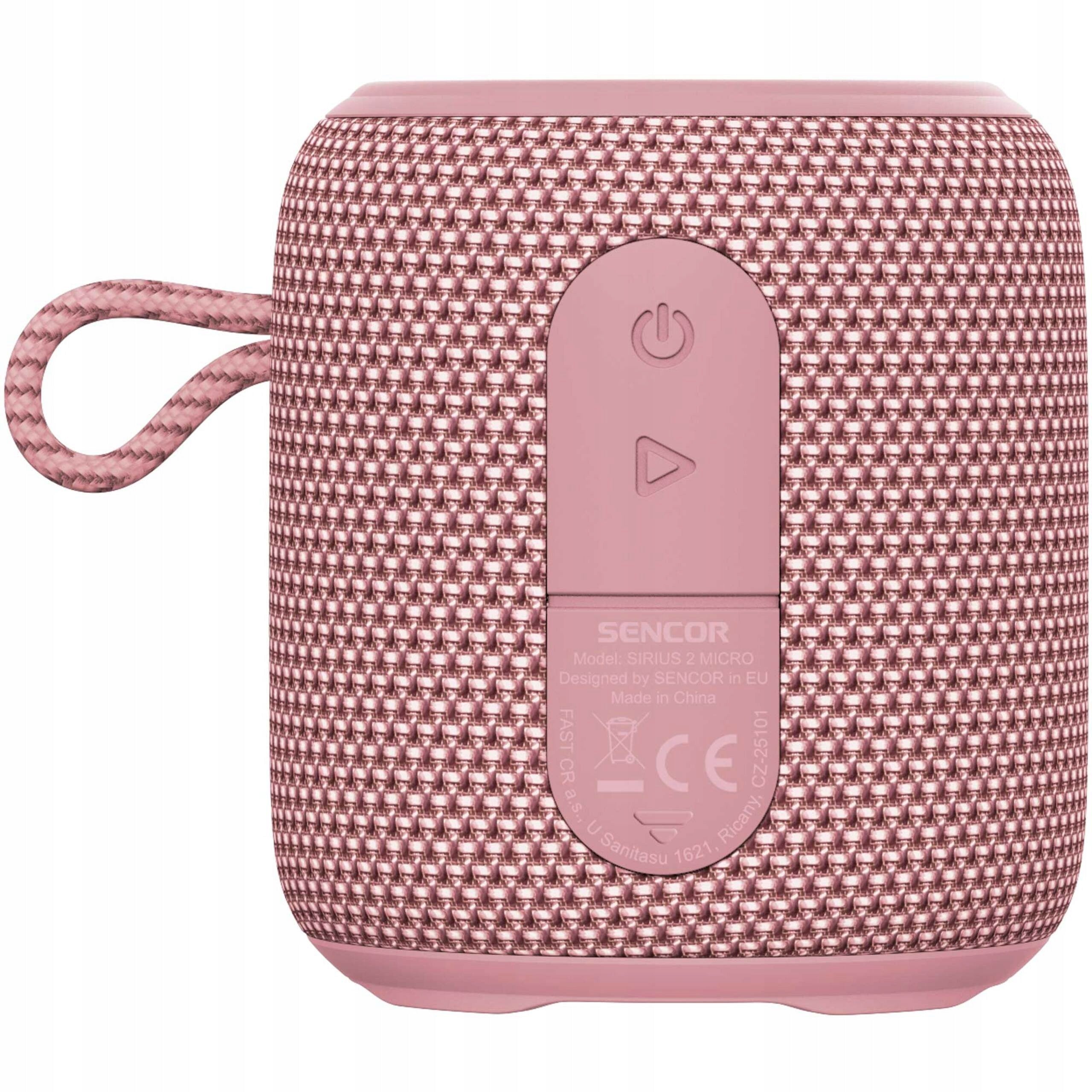 Bluetooth 5.0 Speaker IPX7 WATERPROOF Sencor SIRIUS 2 ROSE MICRO 1200 mAh Packaging status original