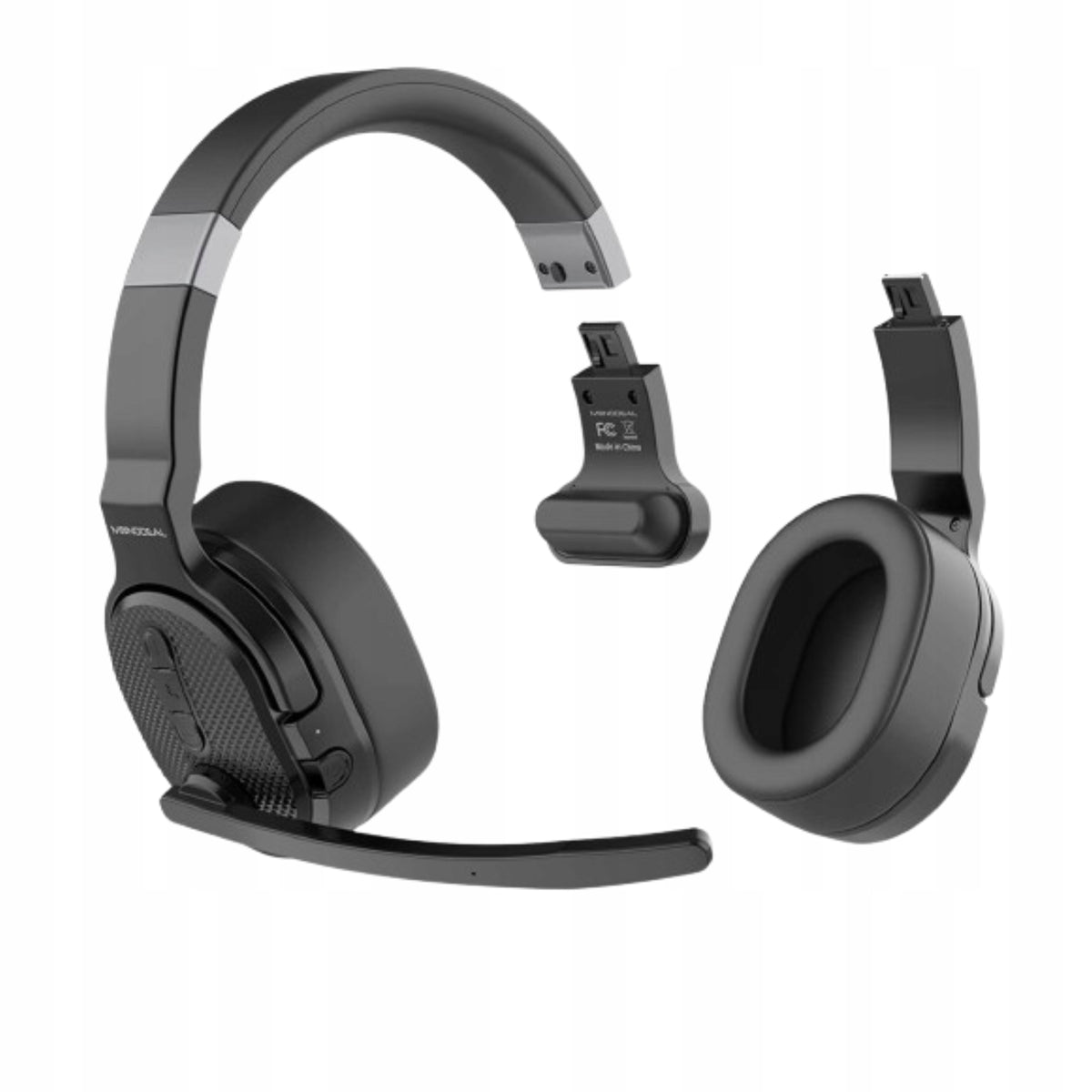 Bluetooth 5.0 Wireless On-Ear Headphones With Microphone