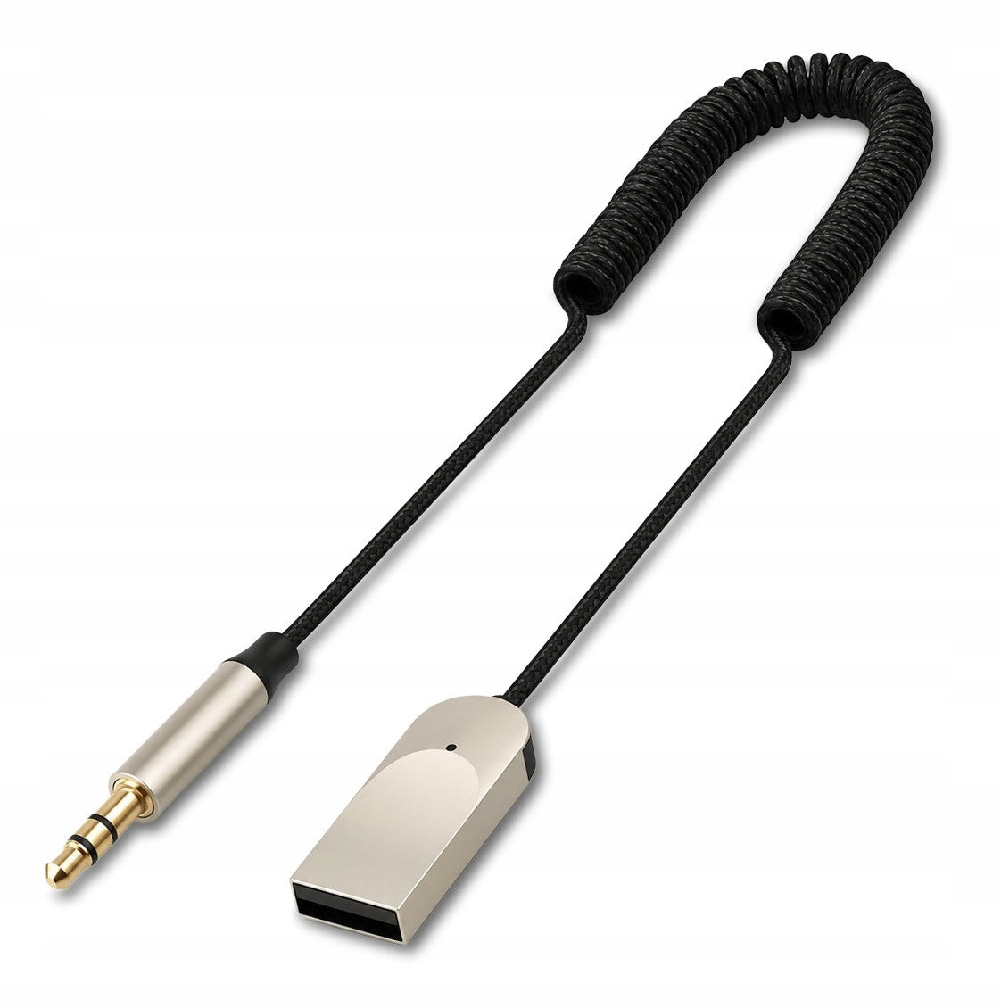 Bluetooth 5.1 AUX USB Adapter Transmitter for Car Audio Receiver 3,5mm Packaging status original