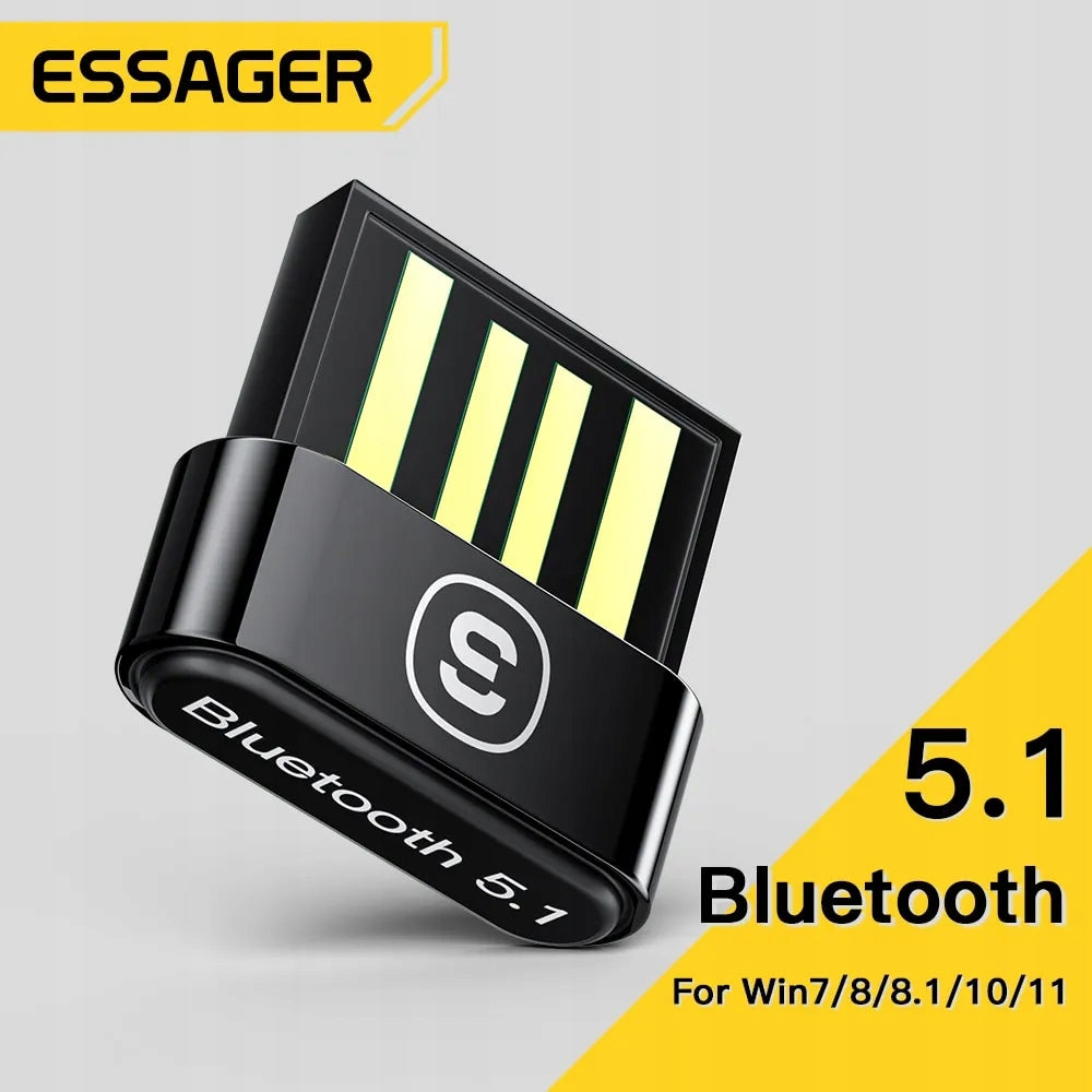 Bluetooth 5.1 USB Adapter for Computer Laptop PC Receiver Transmitter DONGLE Packaging status original