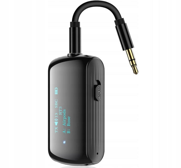 Bluetooth 5.2 Adapter Yocowoco RT3 Transceiver with Display