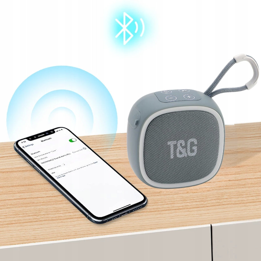 Bluetooth 5.3 Portable Speaker + USB TF FM TWS Audio Stereo 5W TG659 Packaging status original