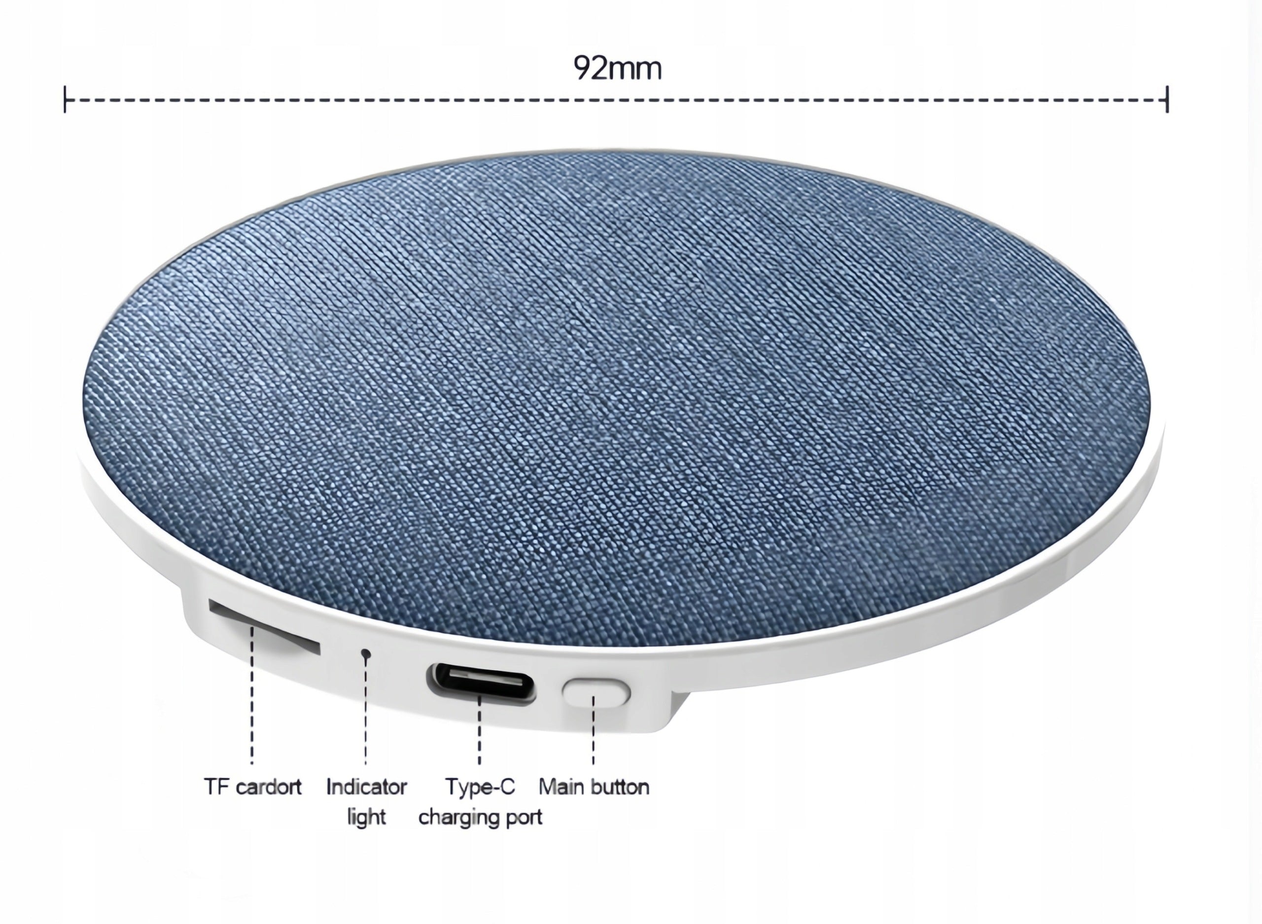 Bluetooth 5.4 Pillow Speaker for Sleeping Flat TF MicroSD Mp3 HiFi Brand no brand