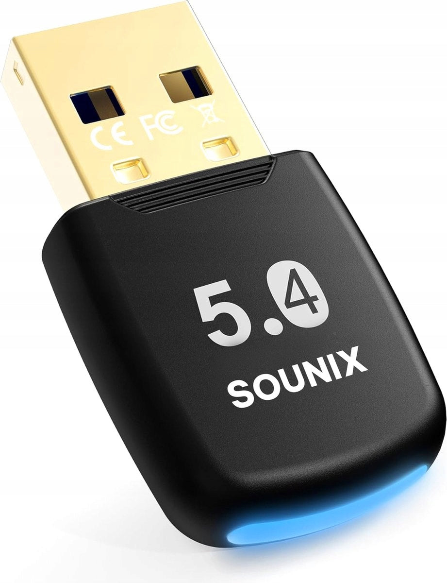 Bluetooth 5.4 USB Adapter for PC DONGLE SOUNIX