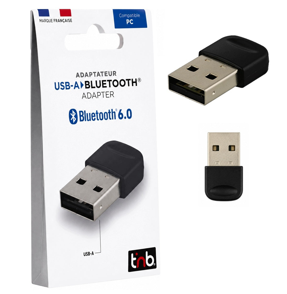 Bluetooth 6.0 USB T'nB module for PC Computer Windows 11 10 8 7 Range 20m