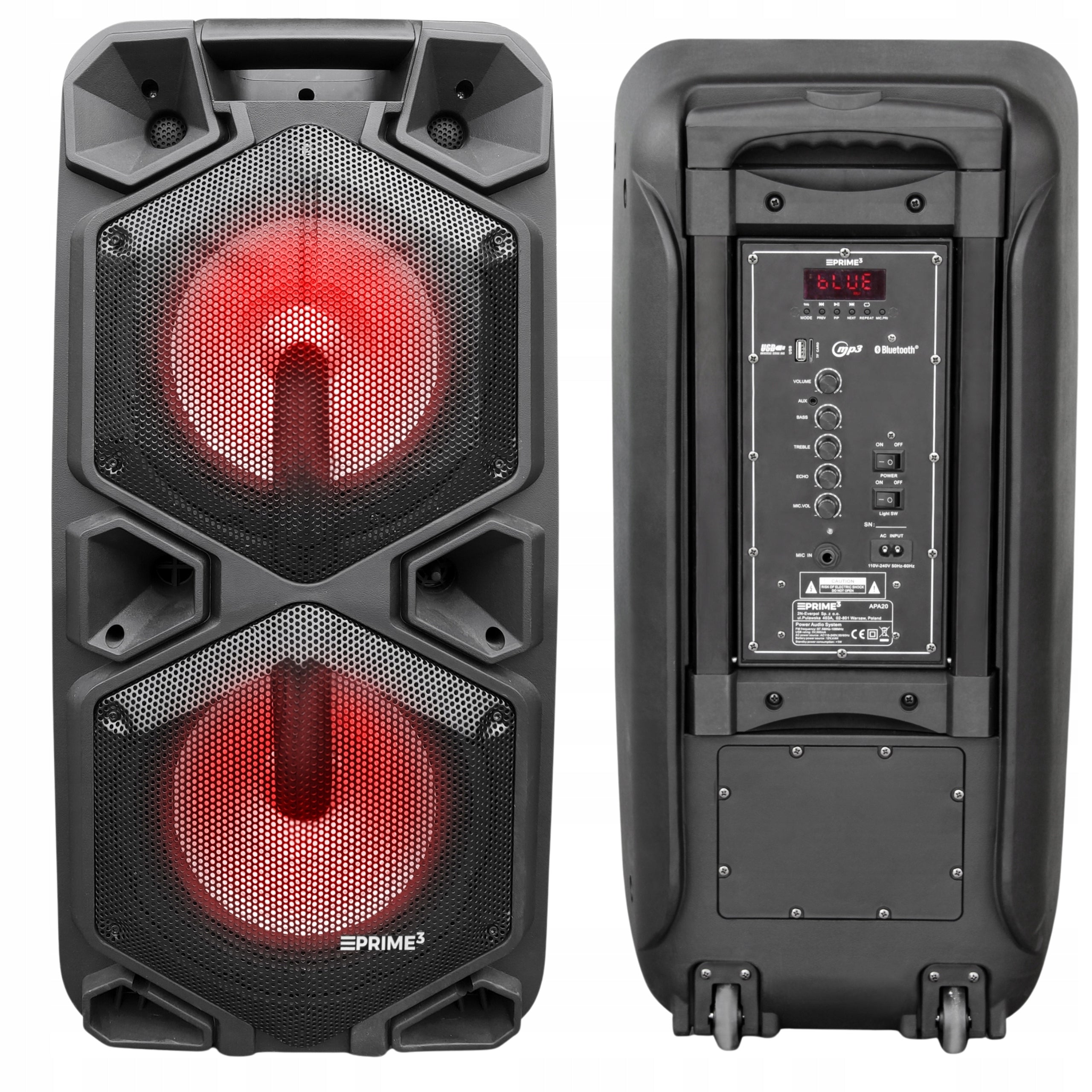 Bluetooth 8000W Portable Speaker Power Audio Column PRIME3 APA20