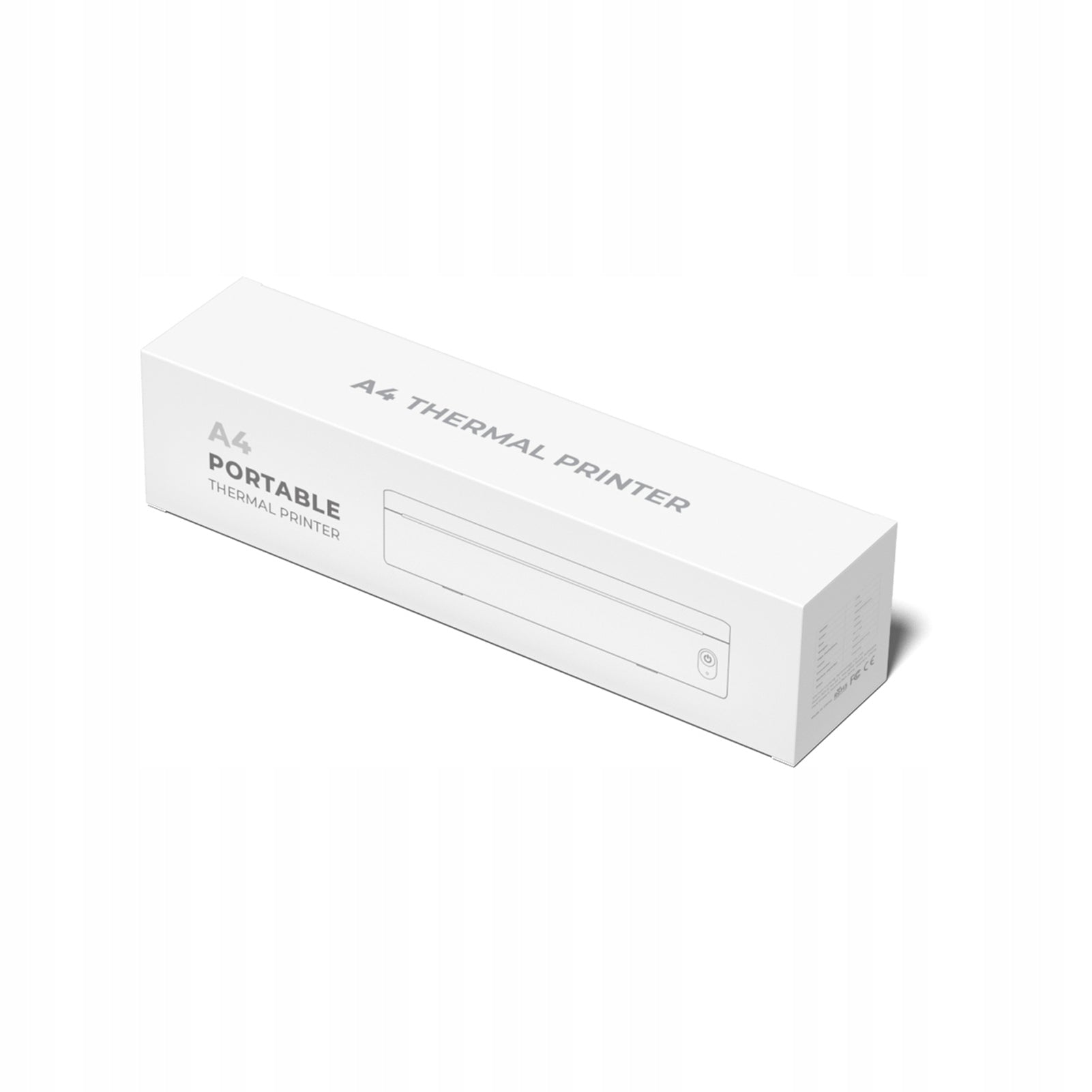 Bluetooth A4 Thermal Printer USB 203 dpi 4C Desktop Printer