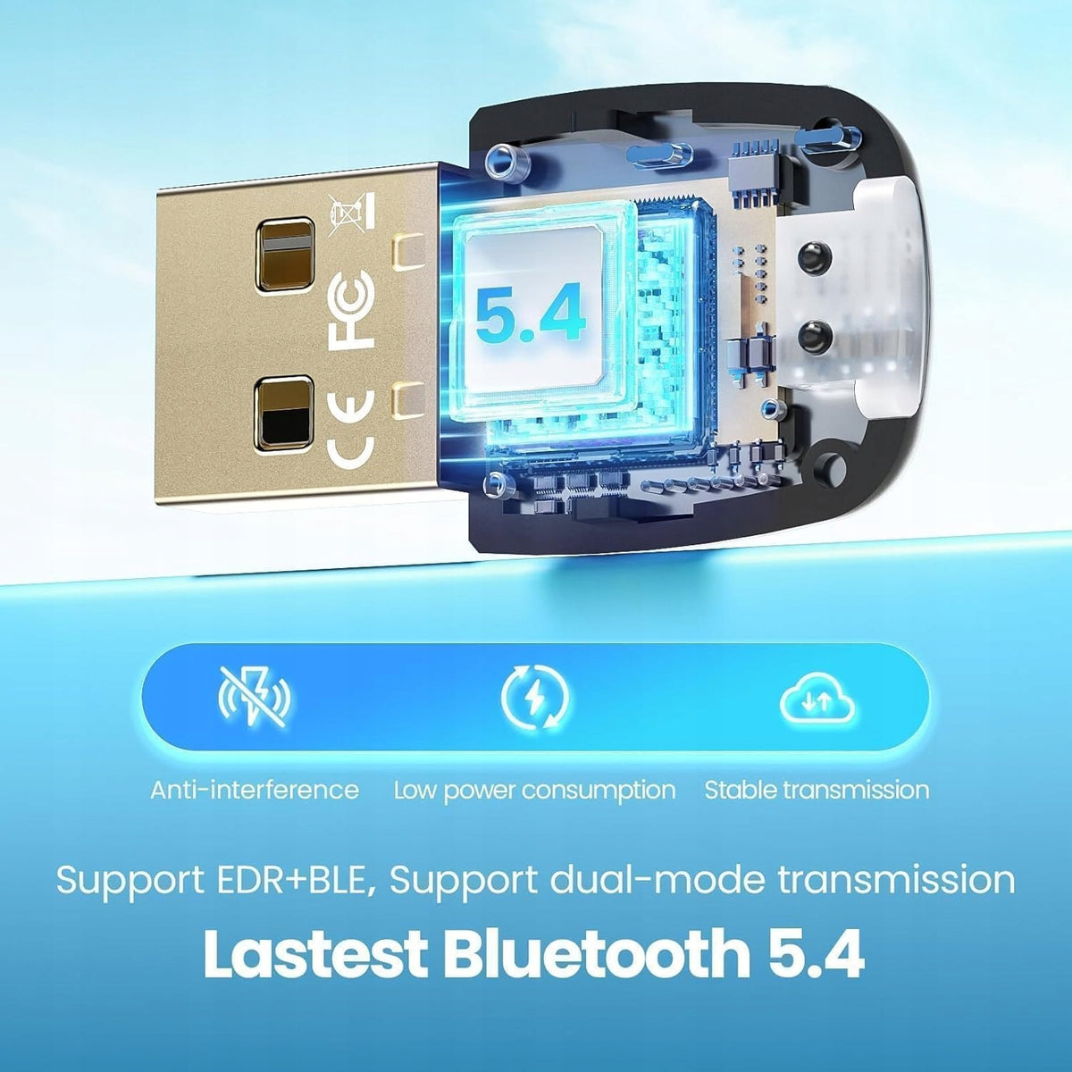 Bluetooth Adapter PC 5.4 Bluetooth dongle Manufacturer code 810178930029