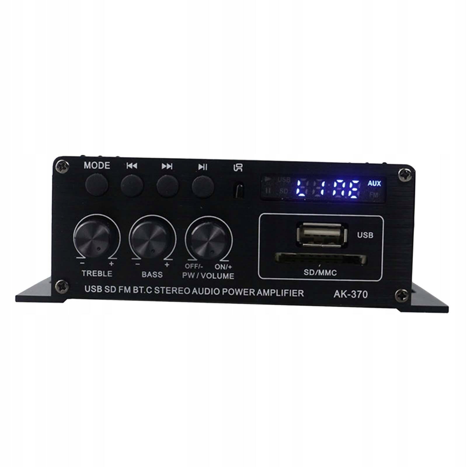 Bluetooth Amplifier 2.0 Channel 20W+20W Audio Power Amplifier Portable