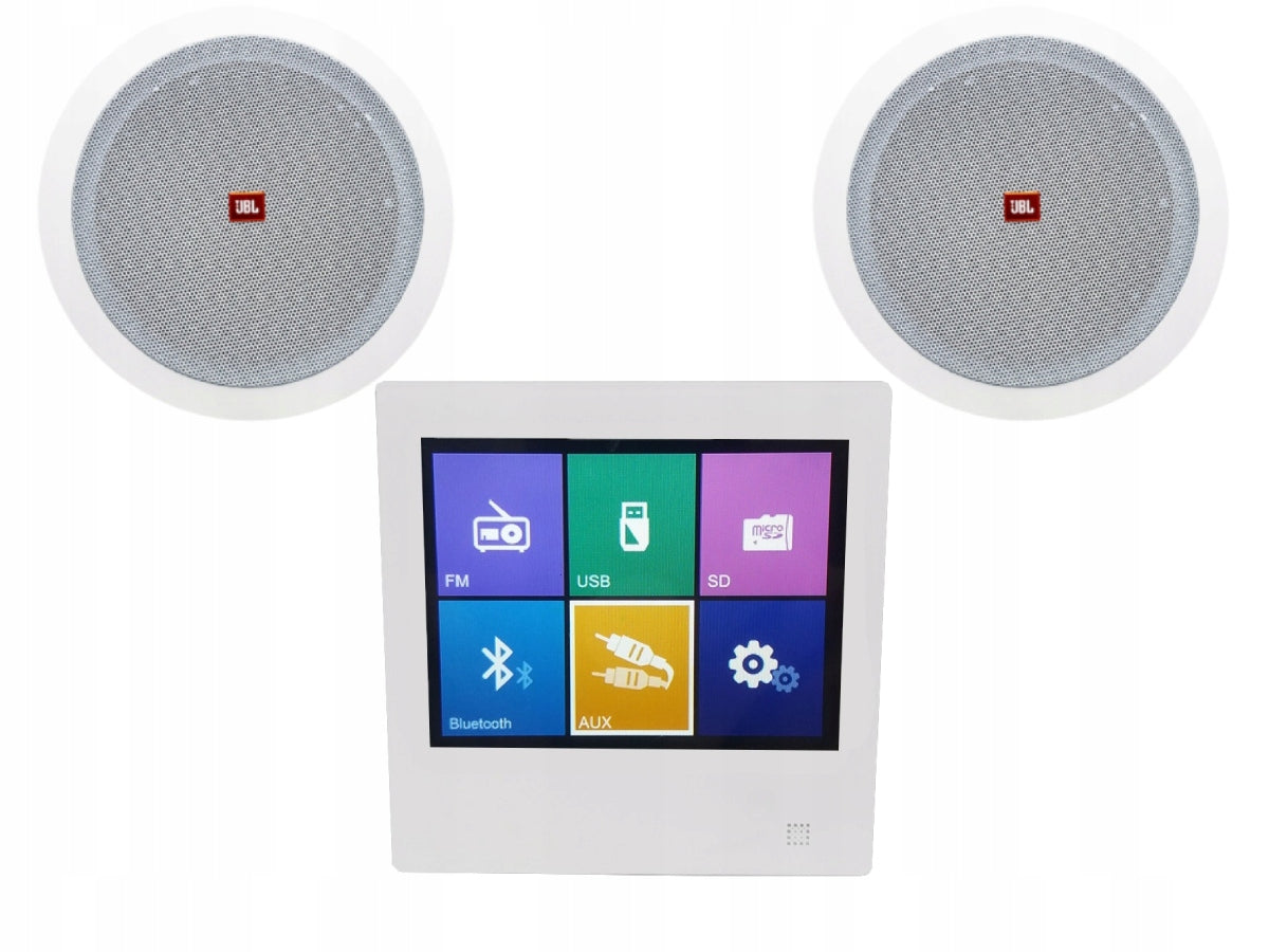 Bluetooth Amplifier Kit +Ceiling Speakers JBL