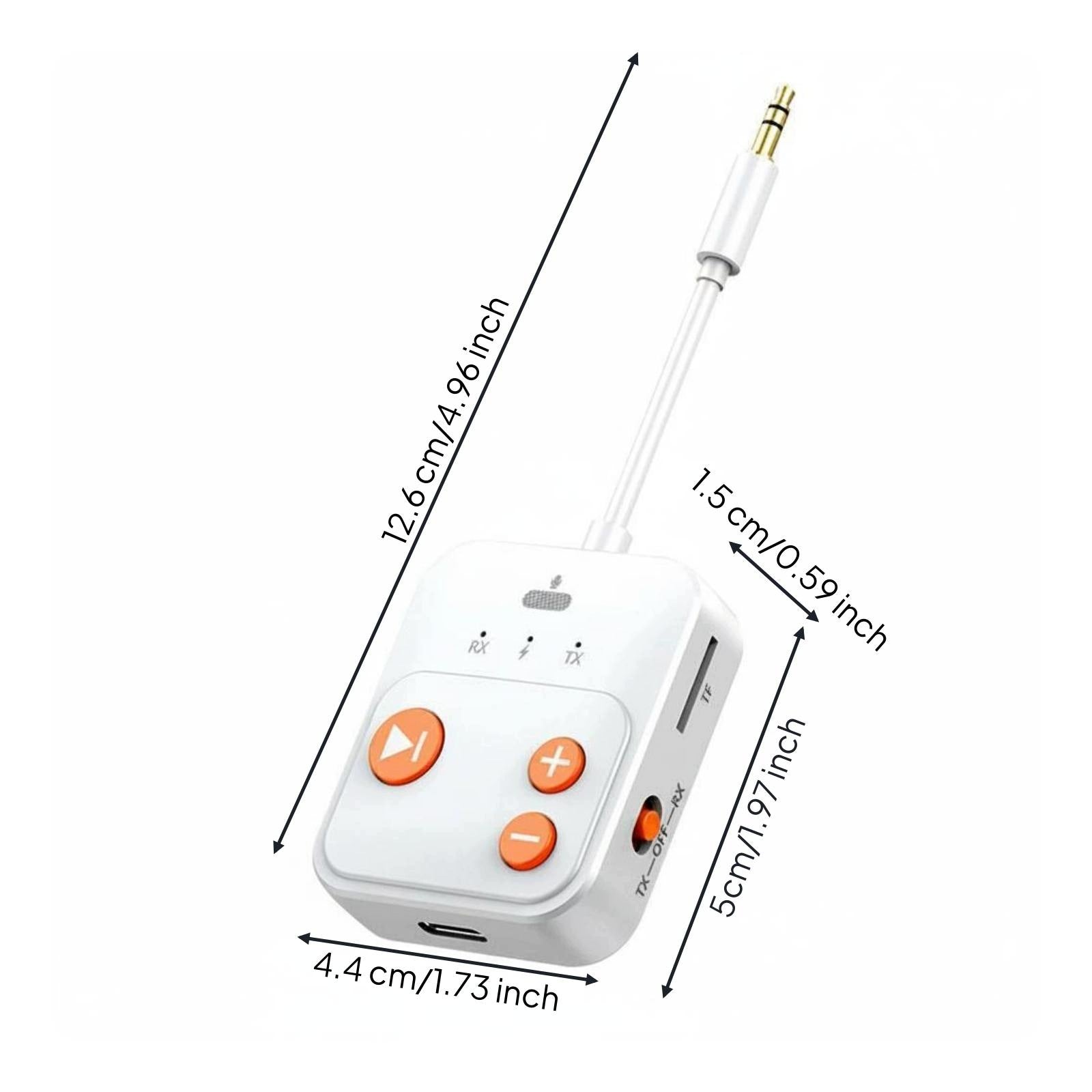 Bluetooth Audio Adapter Plug and Play AUX Wireless Receiver Transmitter Medical device no