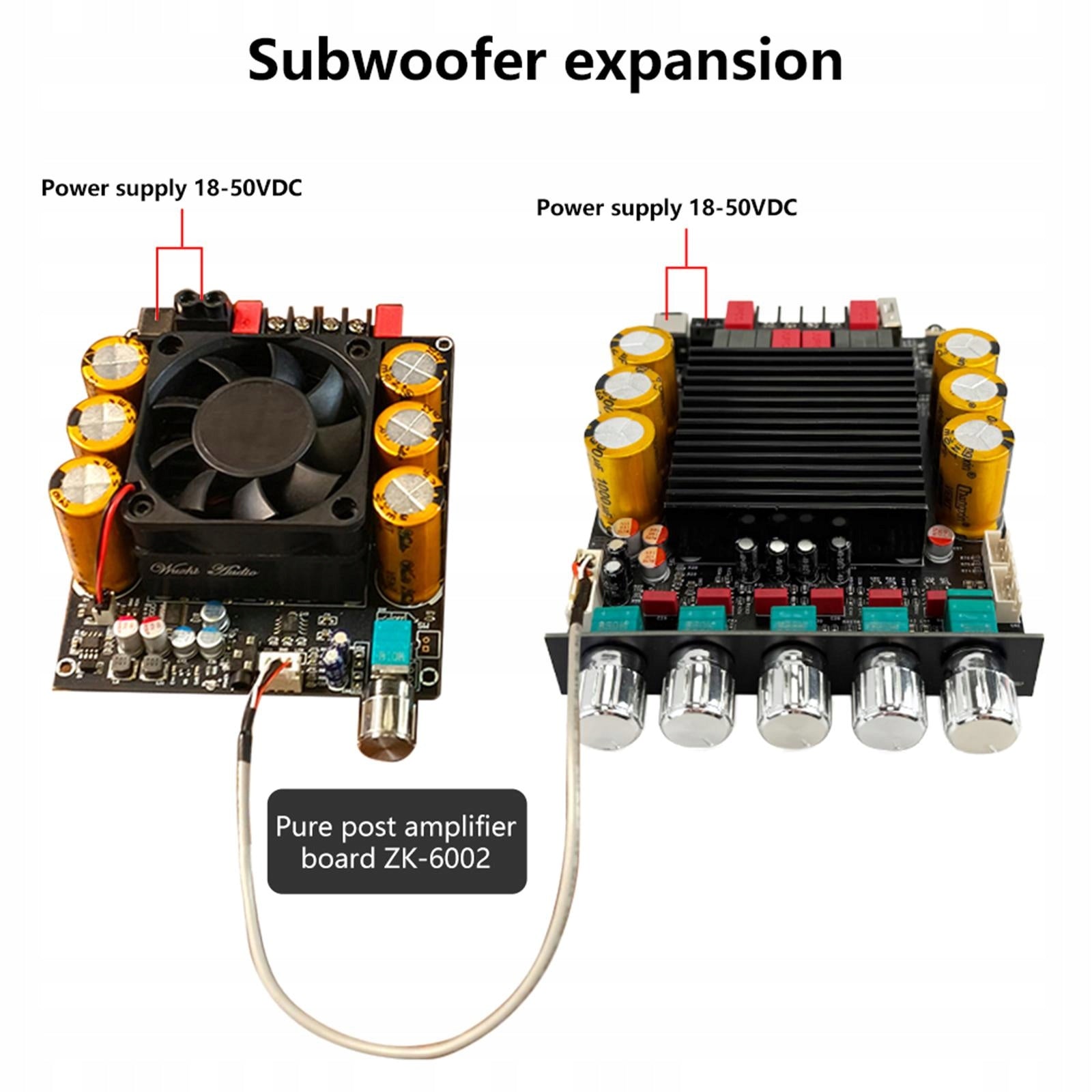 Bluetooth Digital Amplifier Board Amp Board TPA3255 High Performance High Brand no brand