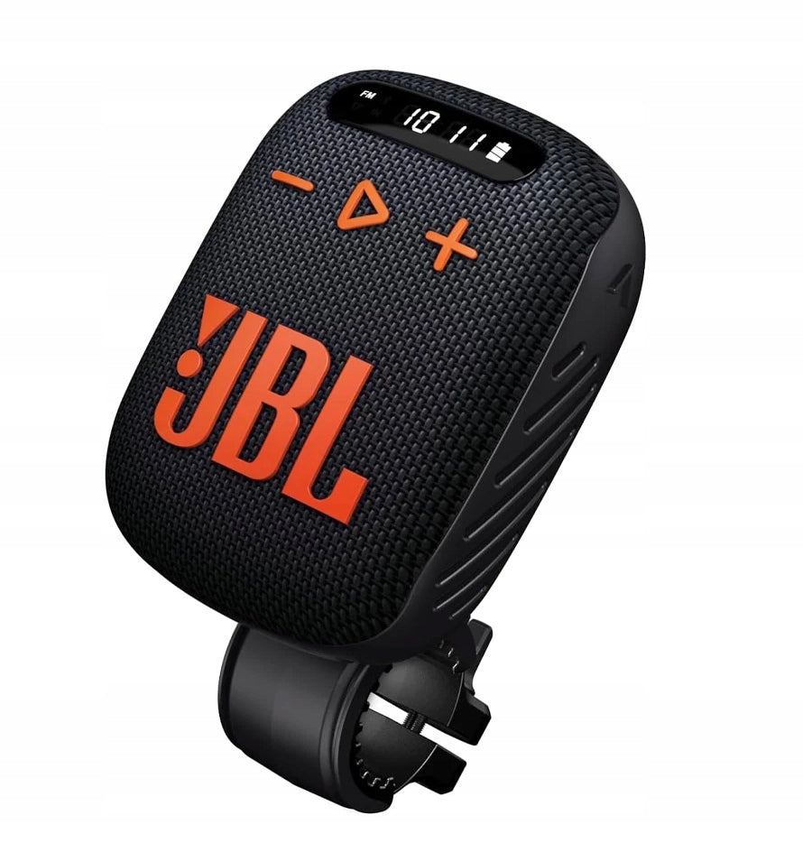 Bluetooth+FM Speaker JBL Wind 3 5W Waterproof+Bicycle Holder Orange-Black