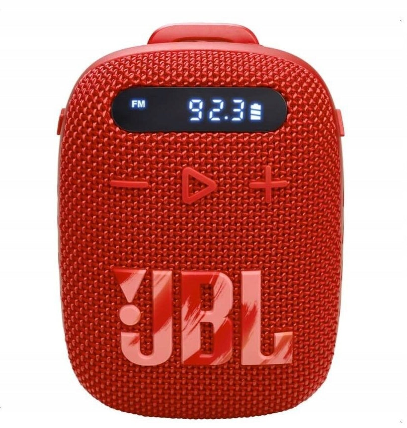 Bluetooth+FM Speaker JBL Wind 3 5W Waterproof +bike/motor holder red Manufacturer code JBLWIND3RED