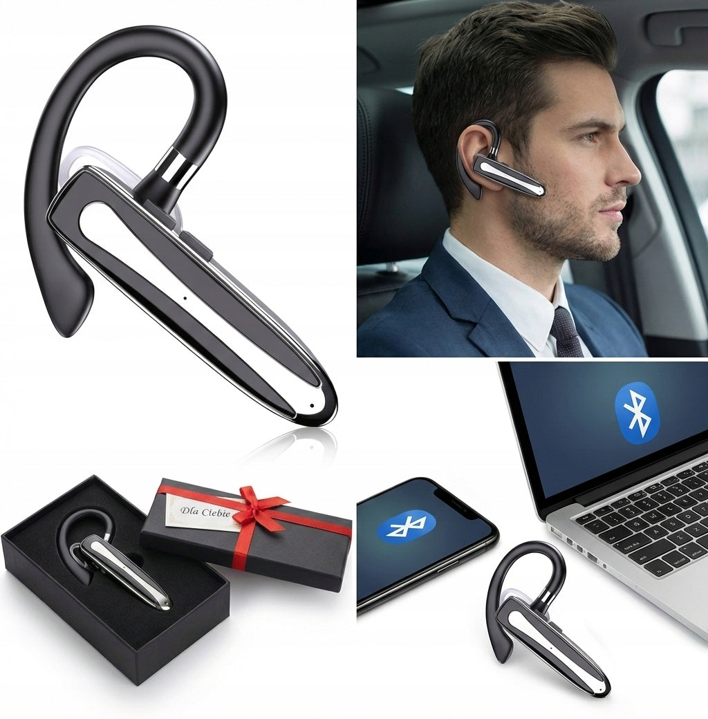 Bluetooth Headphones Car Headset Microphone Long Working Time